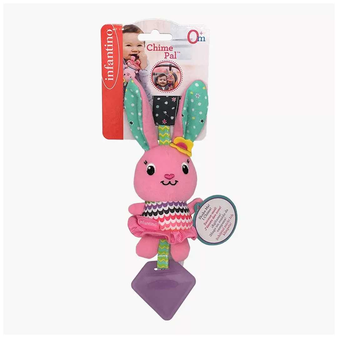 Infantino : Chime Pal Rabbit Soft Toy โมบายห้อยรถเข็น