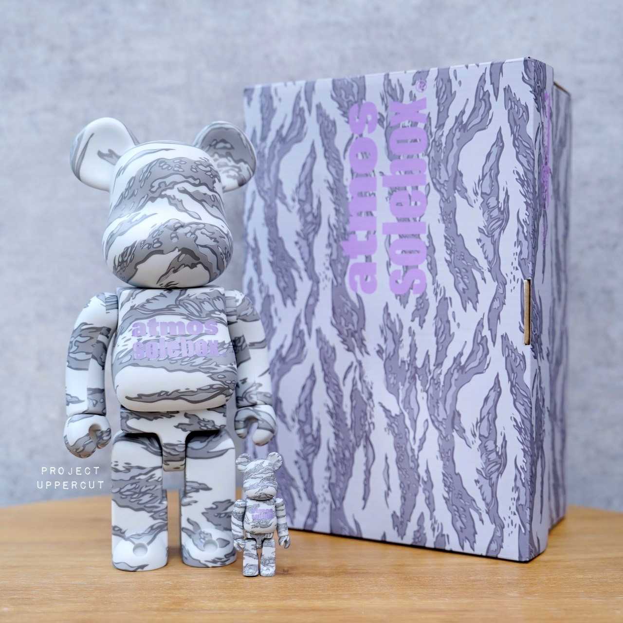 BE@RBRICK 400%+100% atmos x Solebox [Opened for Photo]