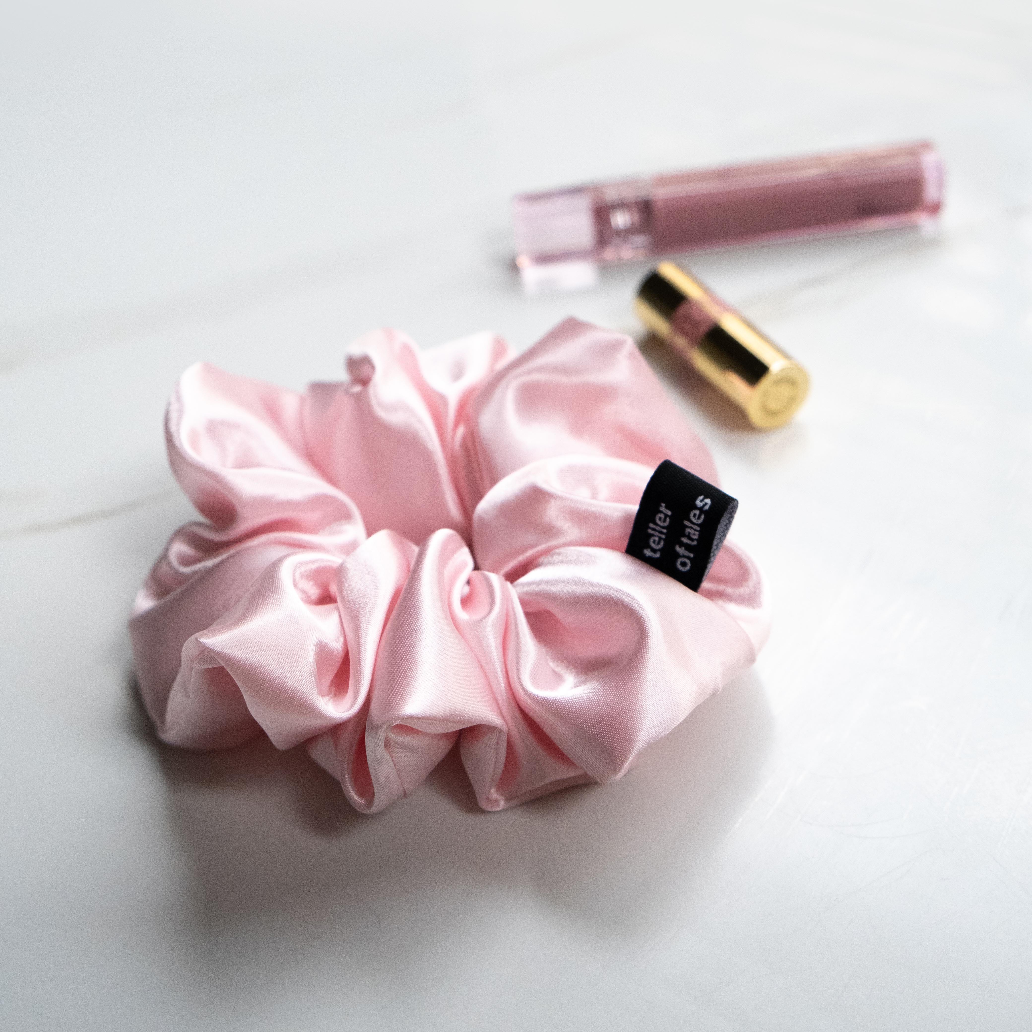 teller of tales scrunchies - bella (luscious satin collection)