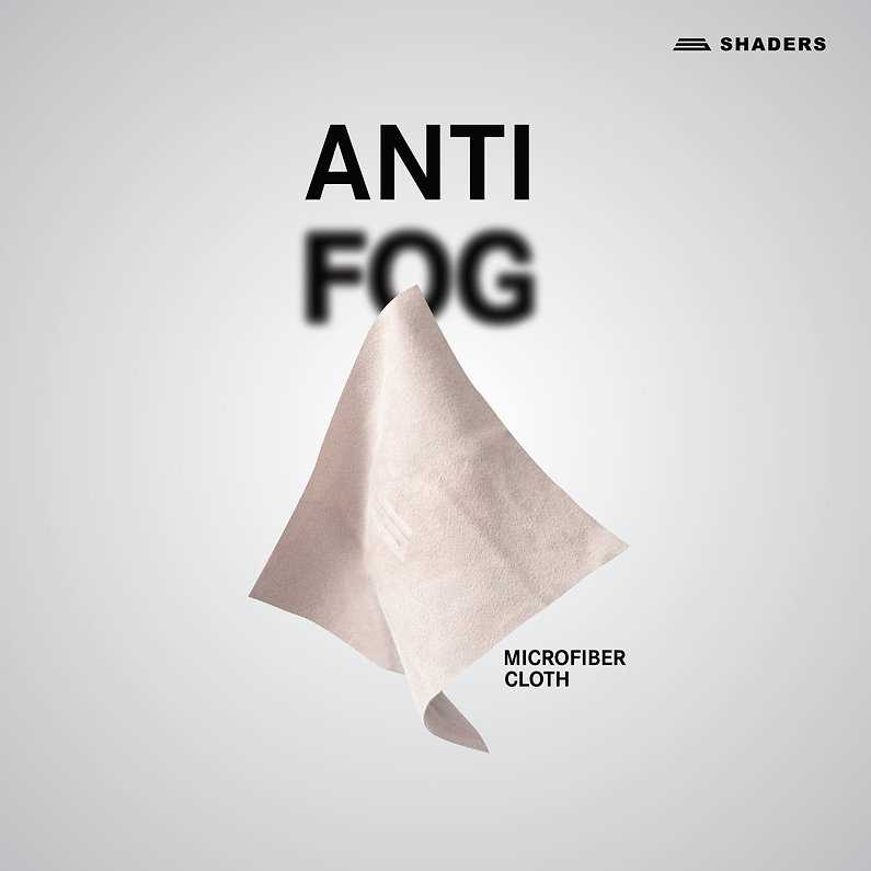 ผ้าเช็ดเลนส์ ANTI FOG ไมโครไฟเบอร์ป้องกันฝ้าขึ้นบนตัวเลนส์