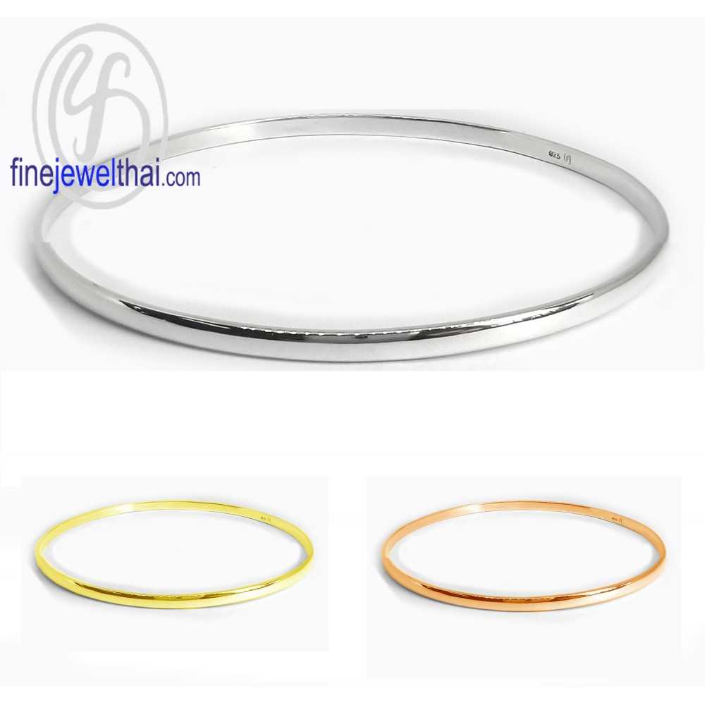 กำไล-กำไลเงินแท้-เงินแท้-มินิมอล-Finejewelthai-G304300