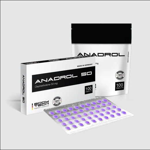 ANADROL-50 50mg 100Tablets BODYTECH