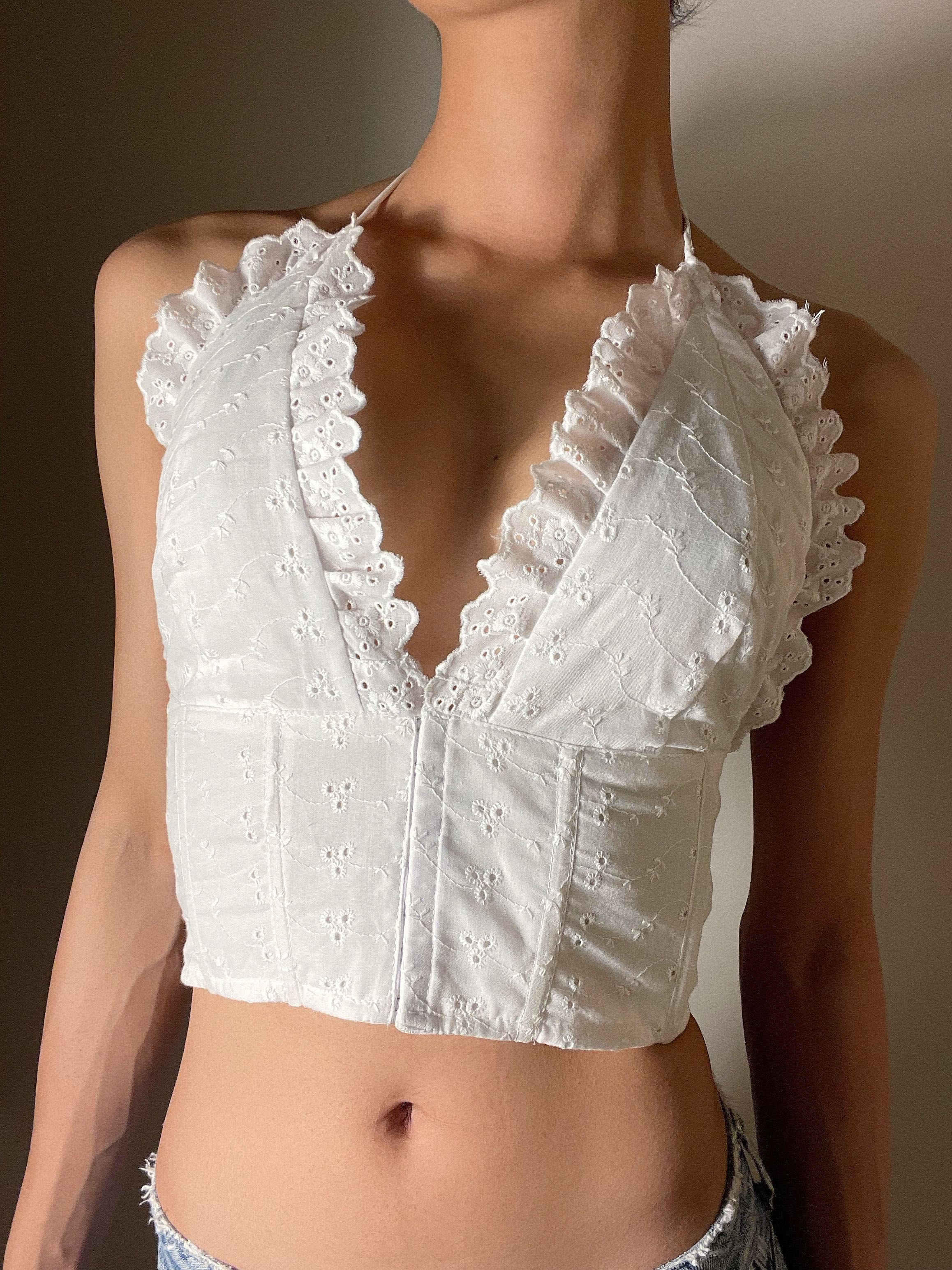Pure Halter Smocked Top 
