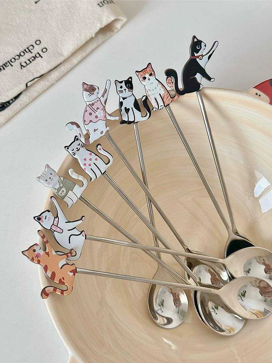 ช้อนกาแฟแมวเหมียว 🐱  Twinnies Decor