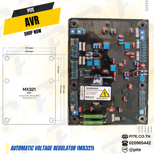Automatic Voltage Regulator (MX321)