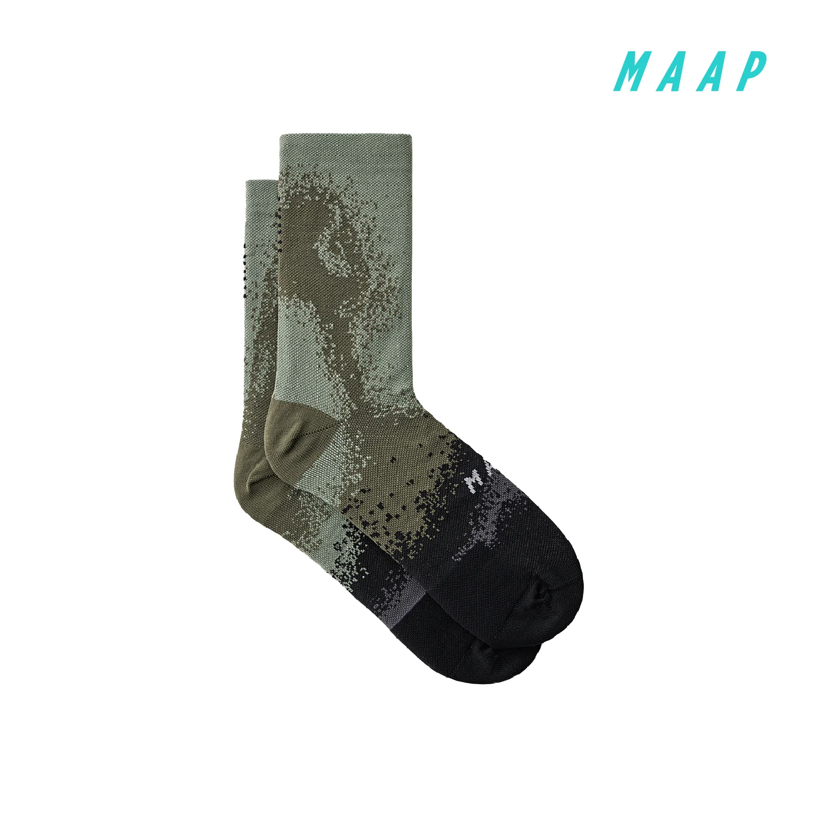 Blurred Out Sock Blue Mix