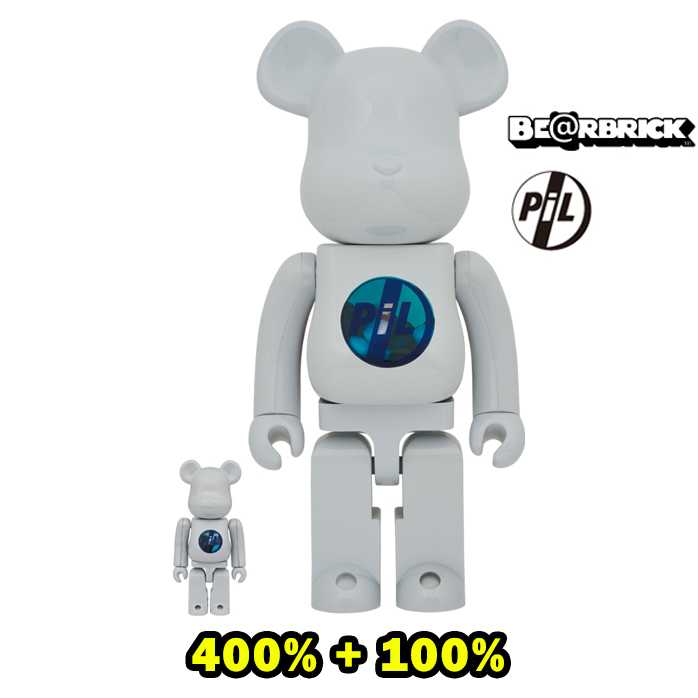 BE@RBRICK PiL CHROME Ver. 100% & 400% (TC)