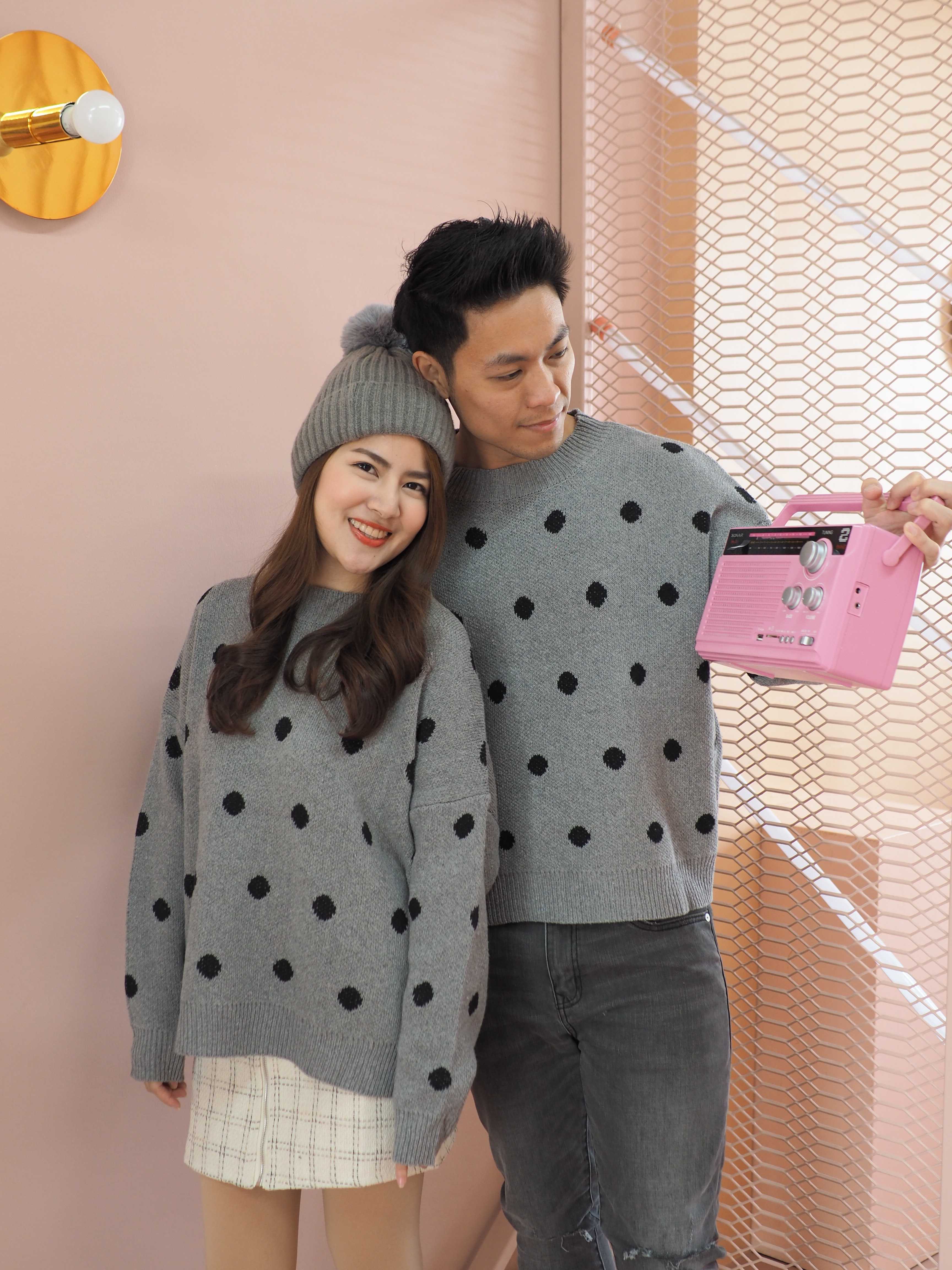 ไหมพรมลายจุด