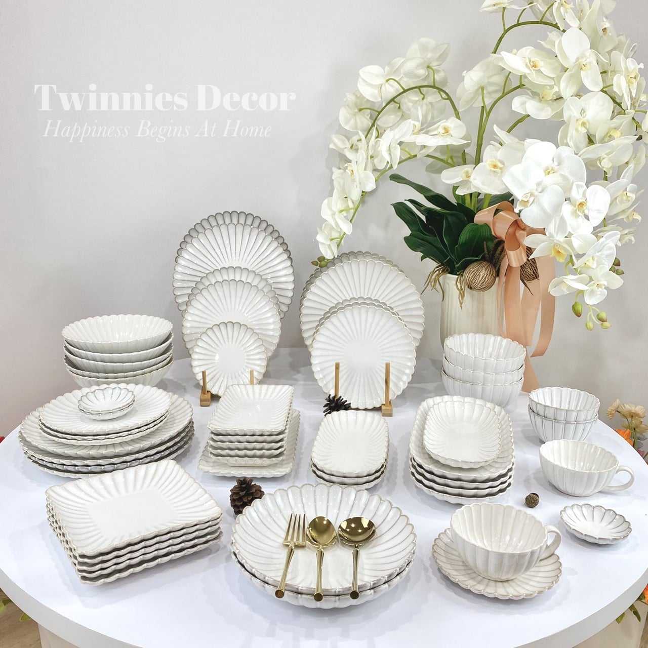 ชุด Blooming Plate🌸 Twinnies Decor
