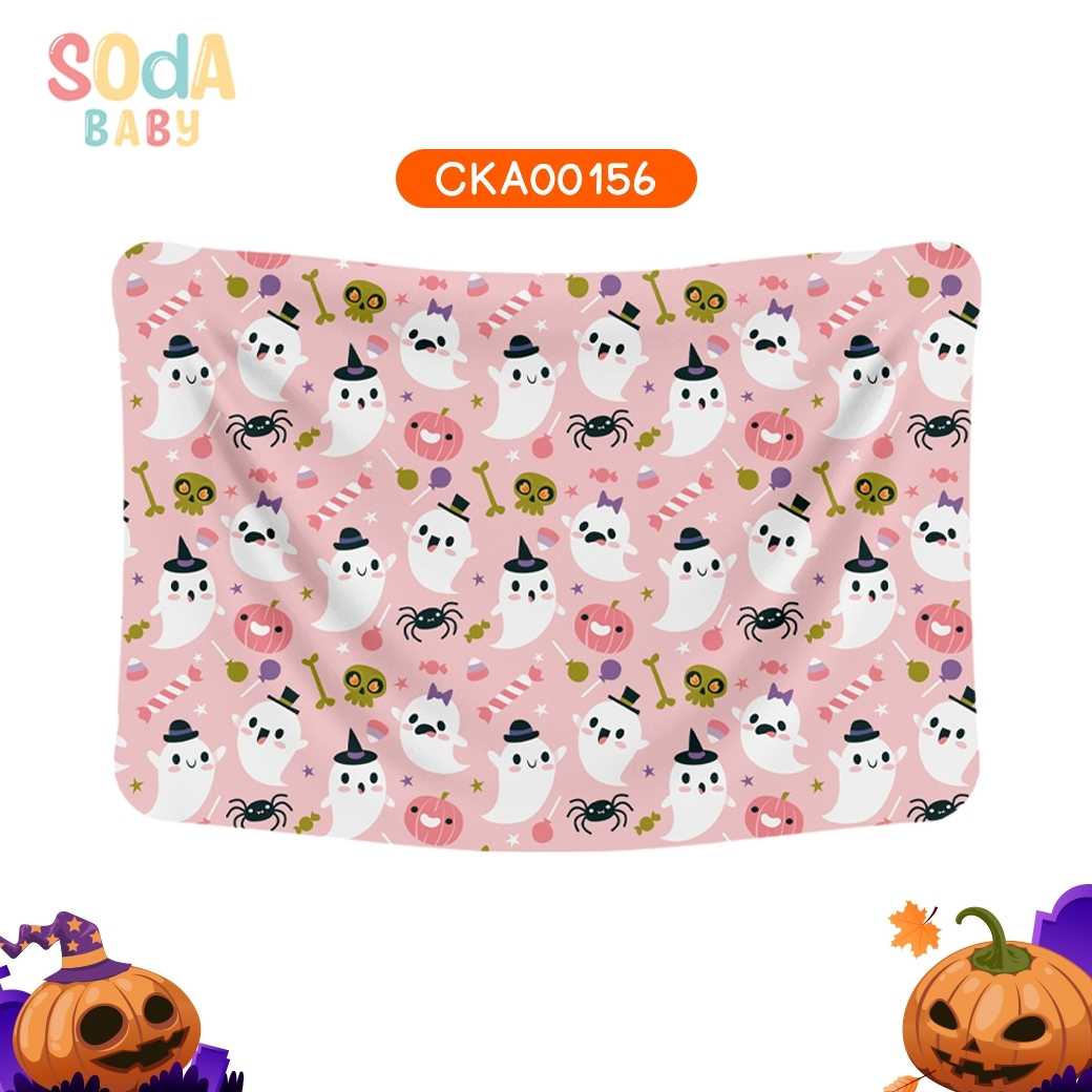 ผ้าห่มเด็ก ลายฮาโลวีน Baby Halloween รหัส CKA00156 👻💜 #ฮาโลวีน #Halloween #SOdAbaby