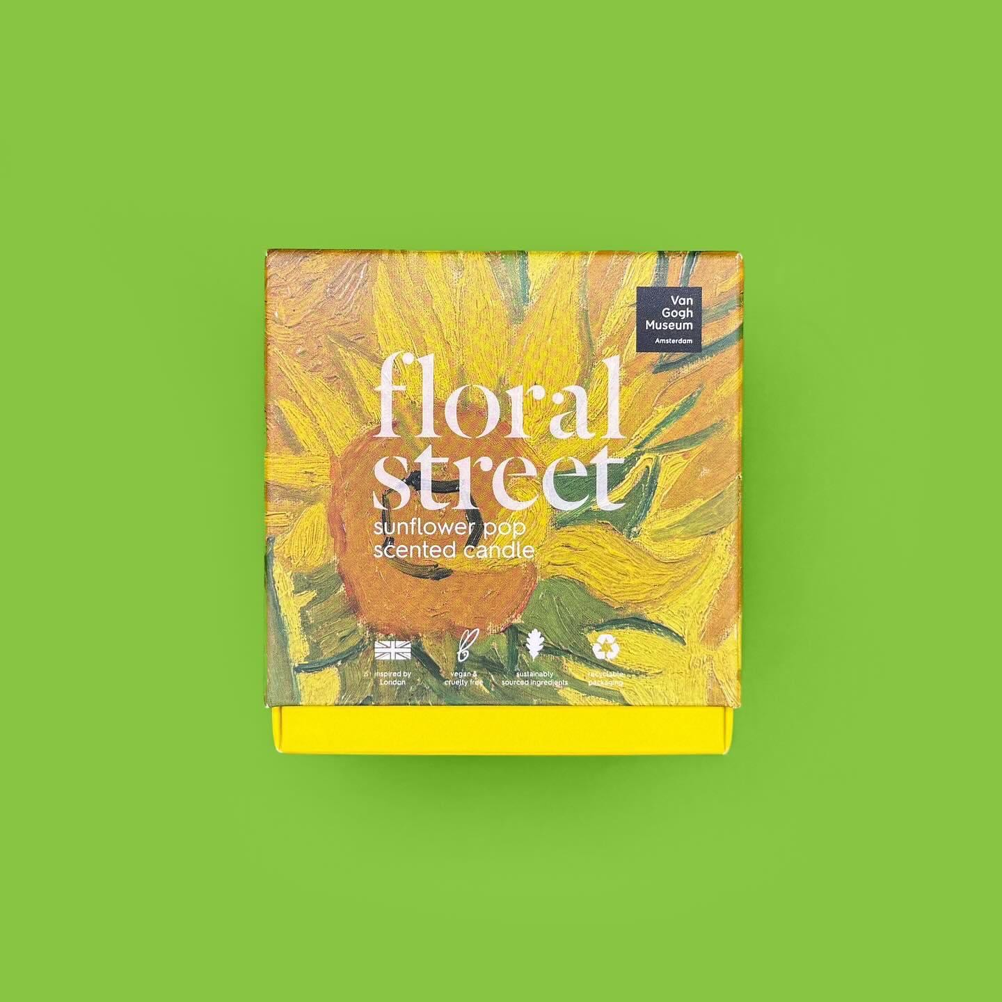 FLORAL STREET - Sunflower Pop Scented Candle  40 hours burn time / 7oz / 200g