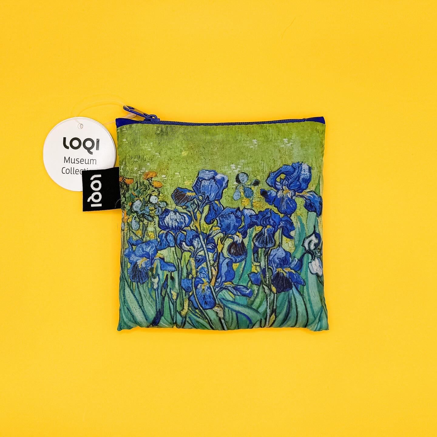 LOQI - Vincent van Gogh Irises Recycled Bag