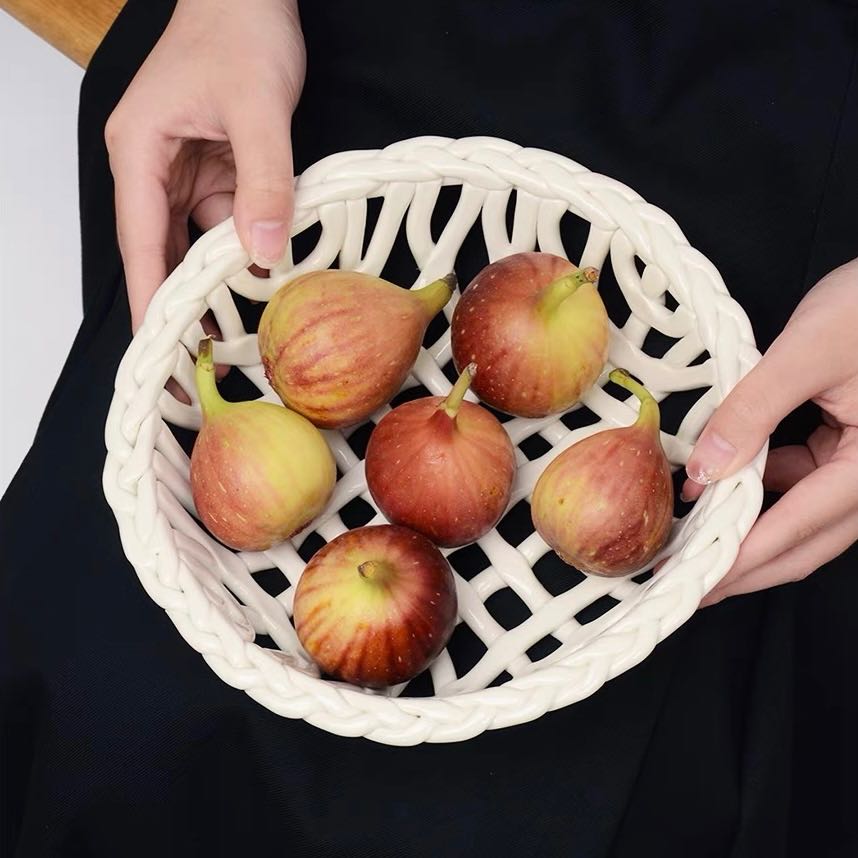 Fruit ceramic basket (Pre-order)