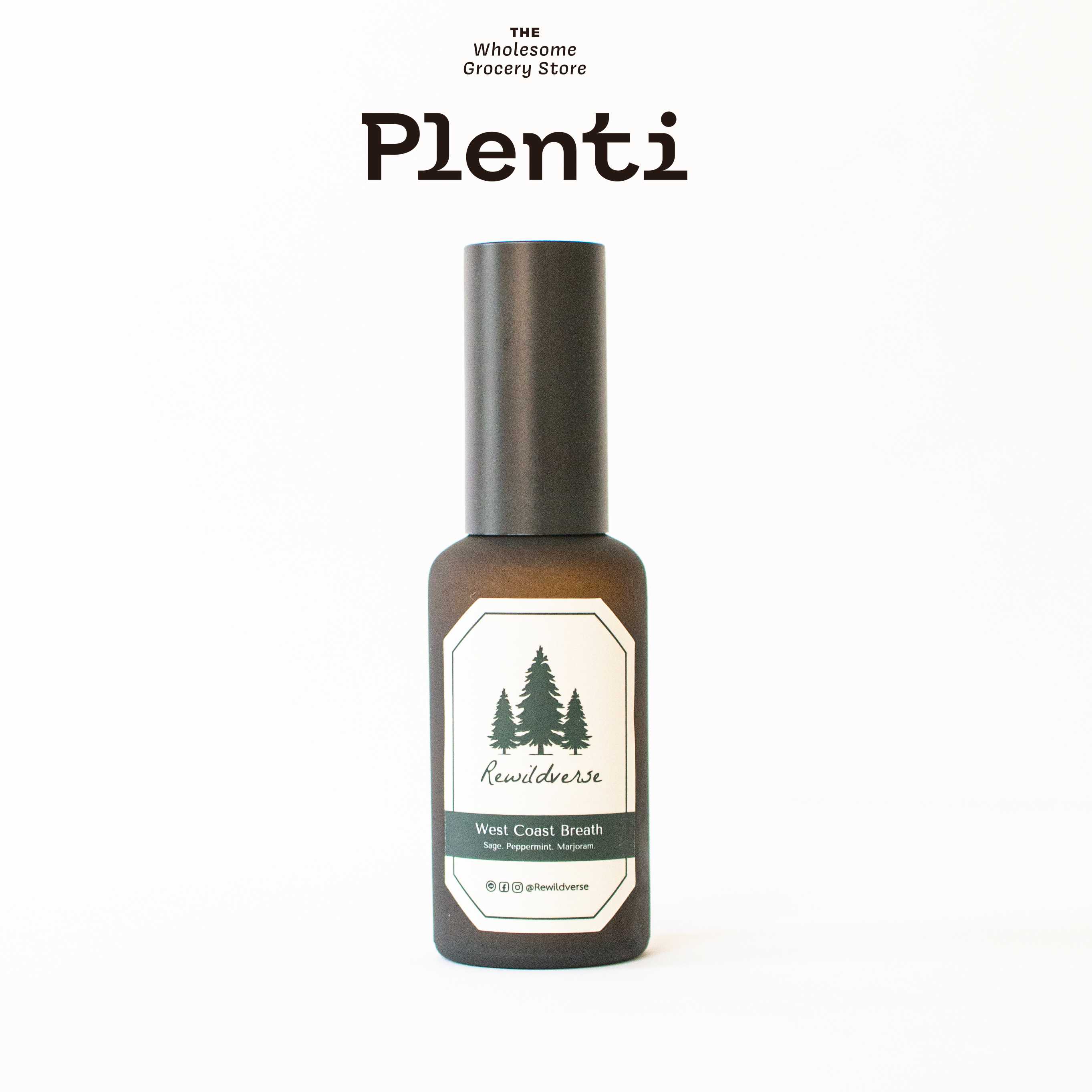 Spray 50 ml West coast breath Organic Aromatherapy rewild verse