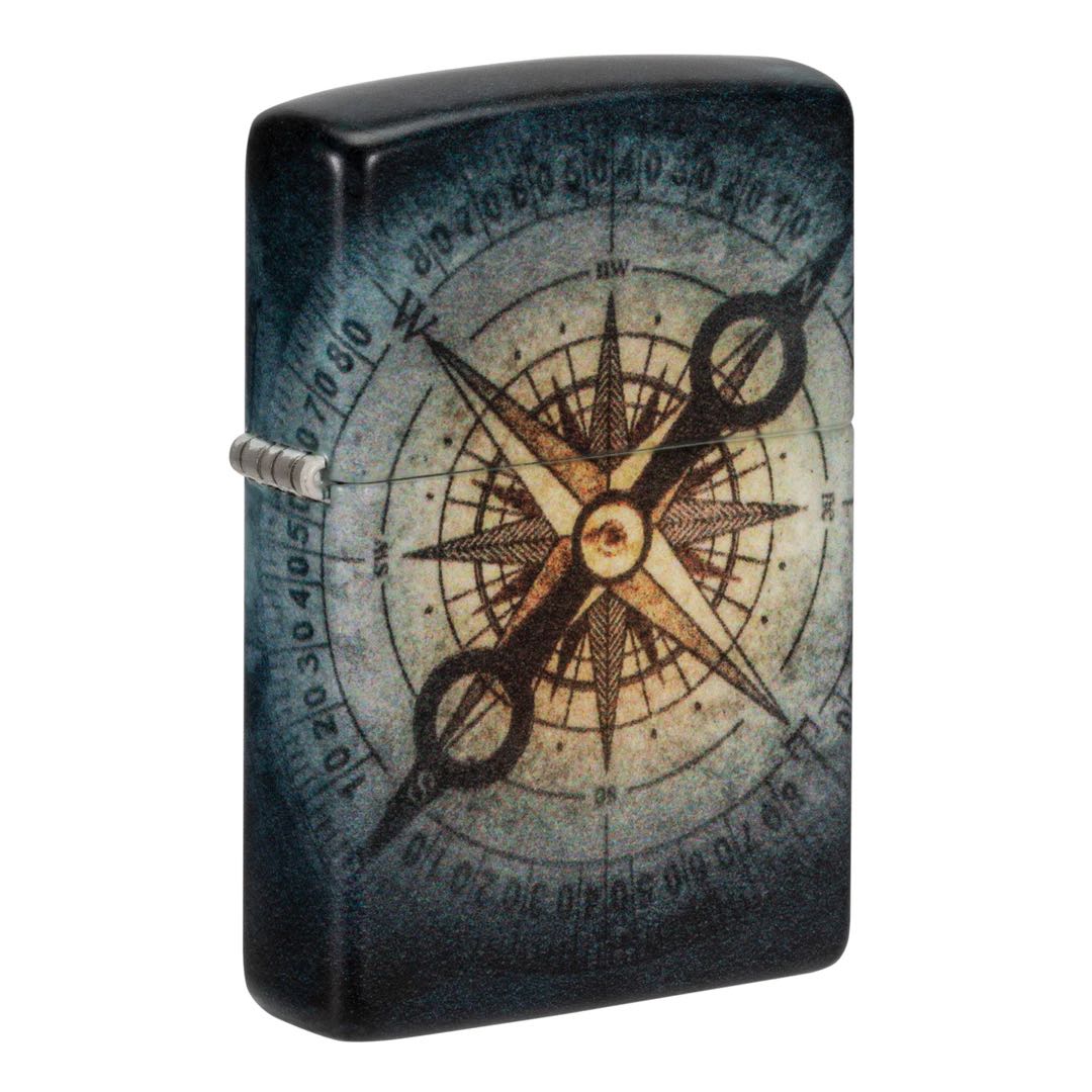 Zippo ไฟแช็กรุ่น 48562 Compass Ghost Design