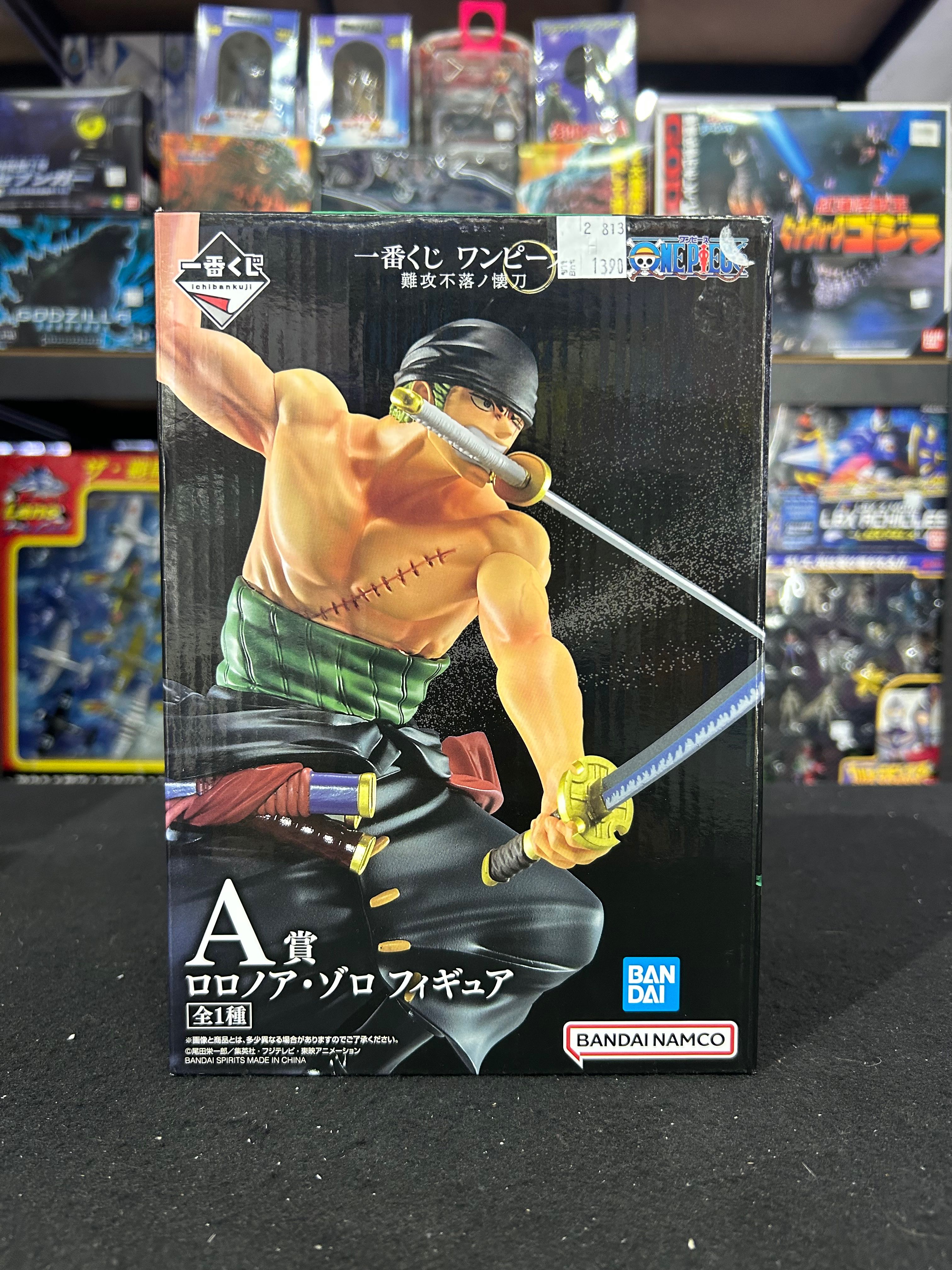 RORONOA ZORO-ONE PIECE งานเเท้ BANDAI JAPAN มือ 1