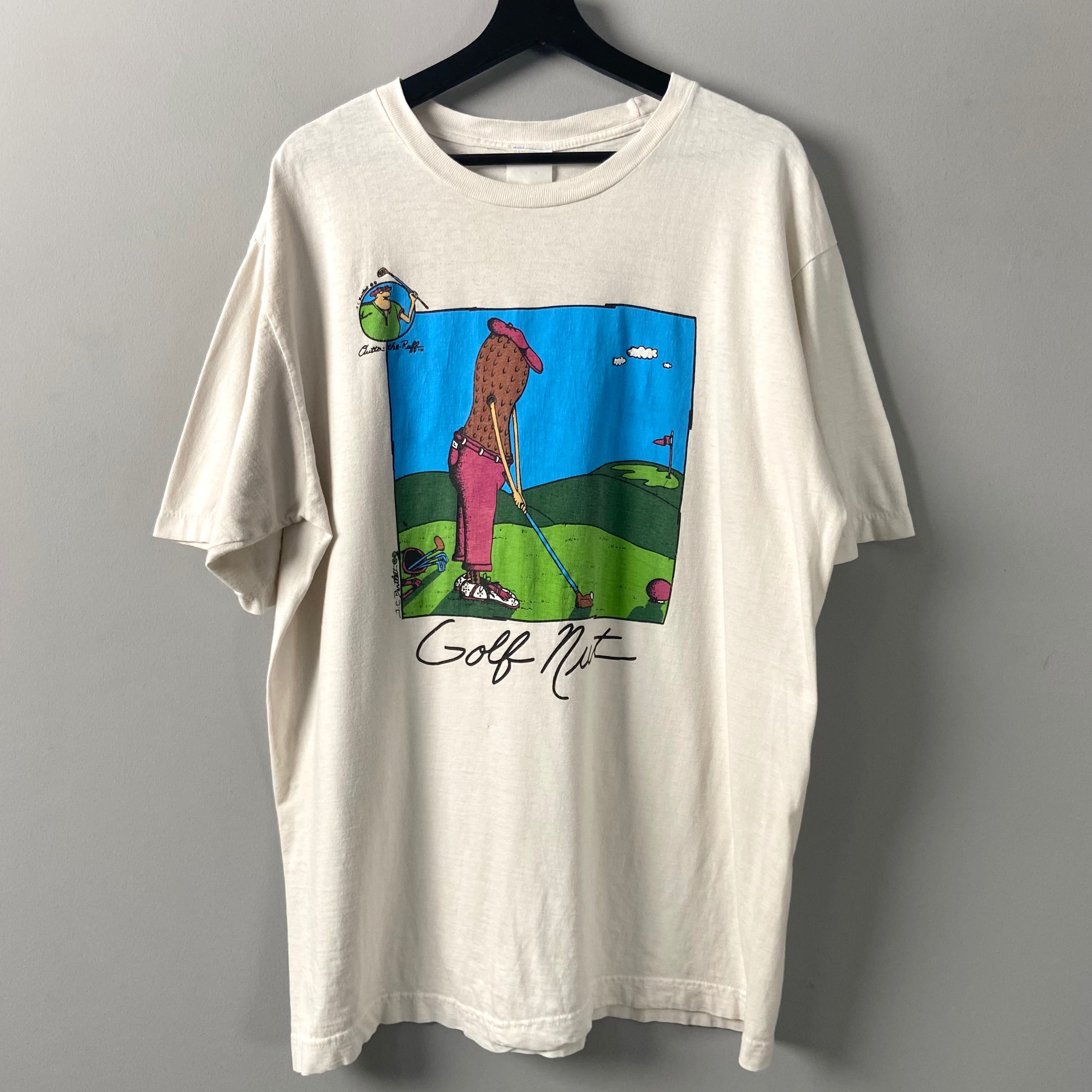 Golf nut vintage shirt 90s sizeXL(23/30)