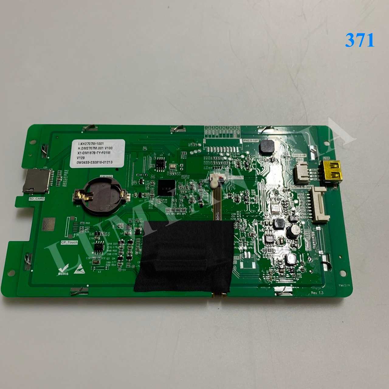 บอร์ด Control board for stack dryer EC16DD สำหรับเครื่องอบผ้า (LTA00396)