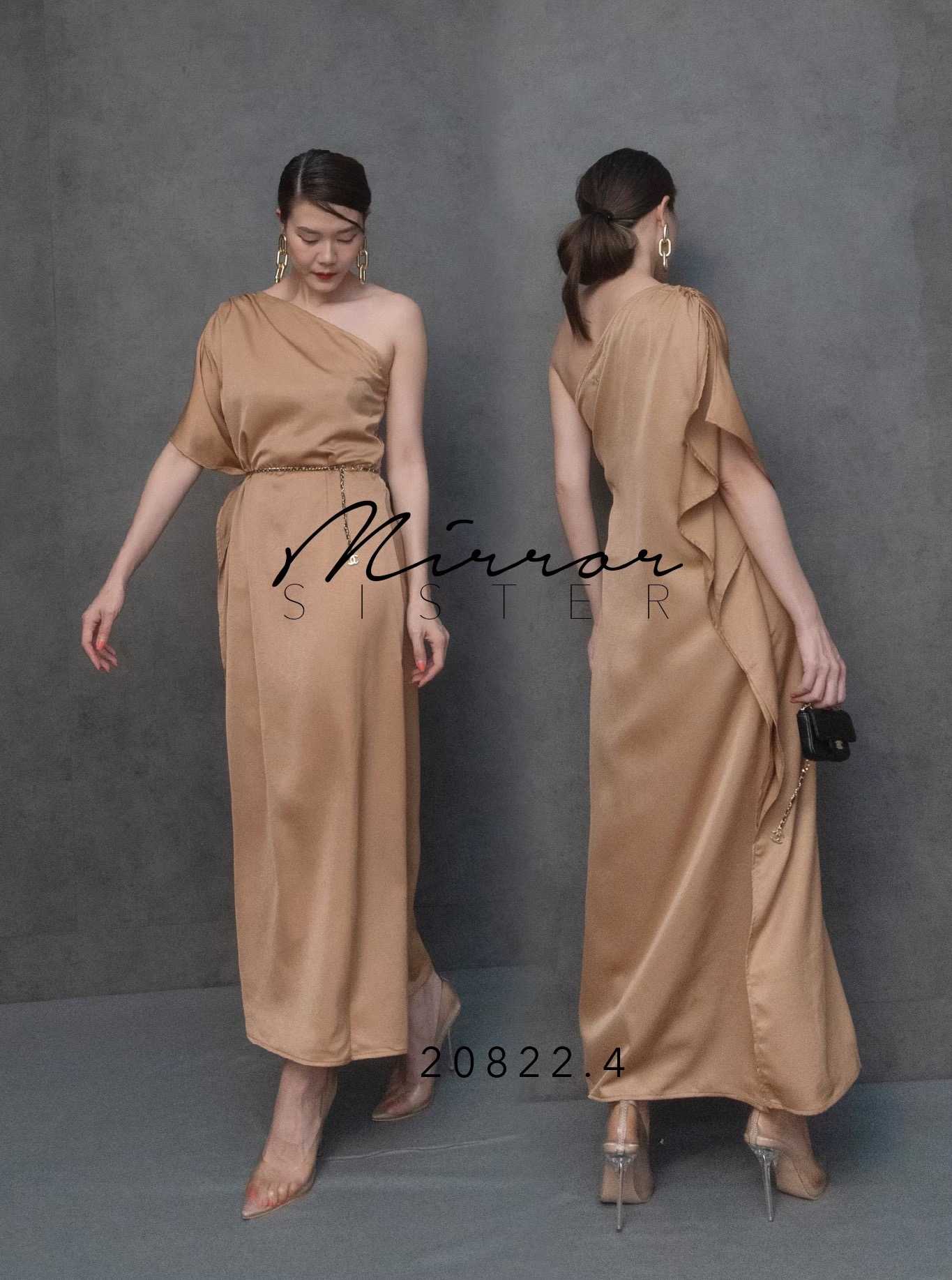 VC7341 RiNa SiNGLE SHouLDER DReSS