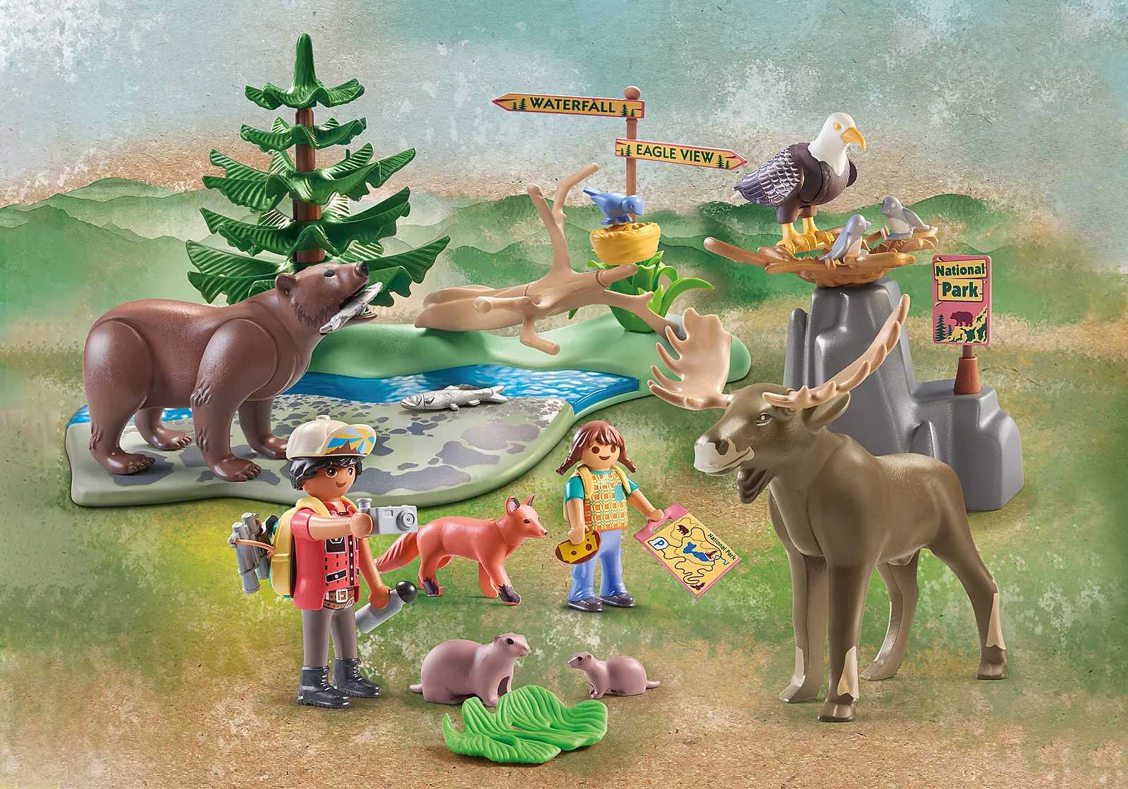 Playmobil 71403 Wiltopia North American Animals Excurs วิลโทเปีย เที่ยวชมสัตว์ในอเมริกาเหนือ