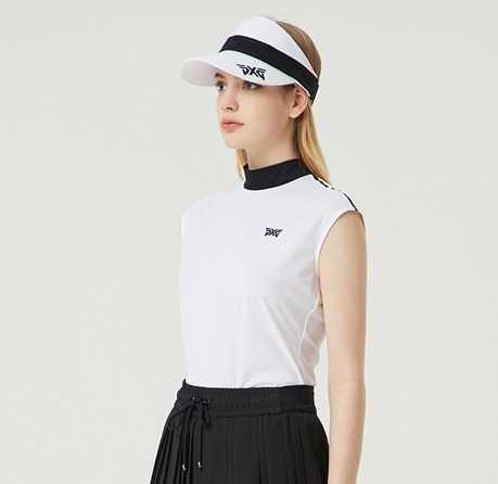 เสื้อ PXG Women Mock Neck Performance Sleeveless (White) สินค้าใหม่ แท้ 100%