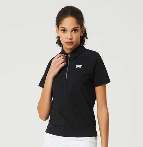 เสื้อ PXG Women Perforated Collar (Black) สินค้าใหม่ แท้ 100%