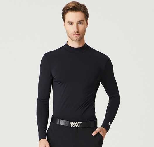 เสื้อ PXG Men Mock Neck Baselayer Long Sleeve (Black) สินค้าใหม่ แท้ 100%