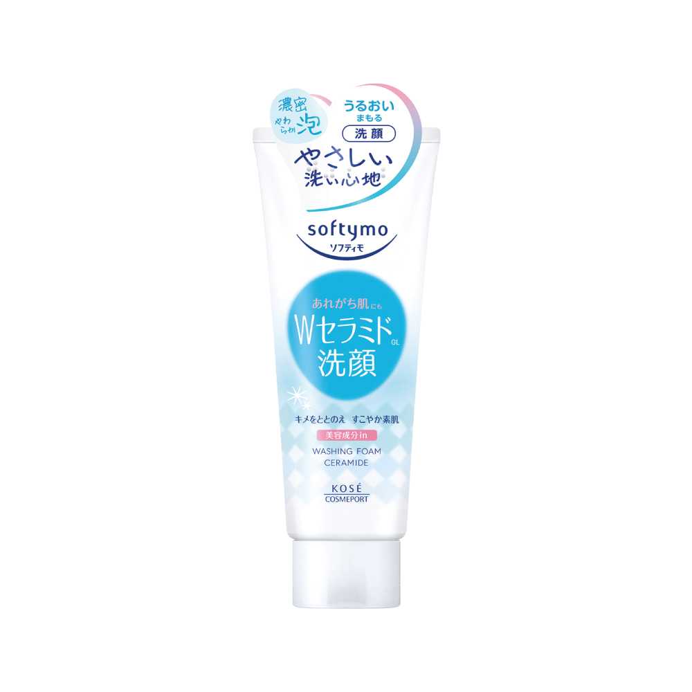 SOFTYMO WASHING FOAM CERAMIDE 150 g / โฟมทำความสะอาดผิวหน้า สูตรเซราไมด์