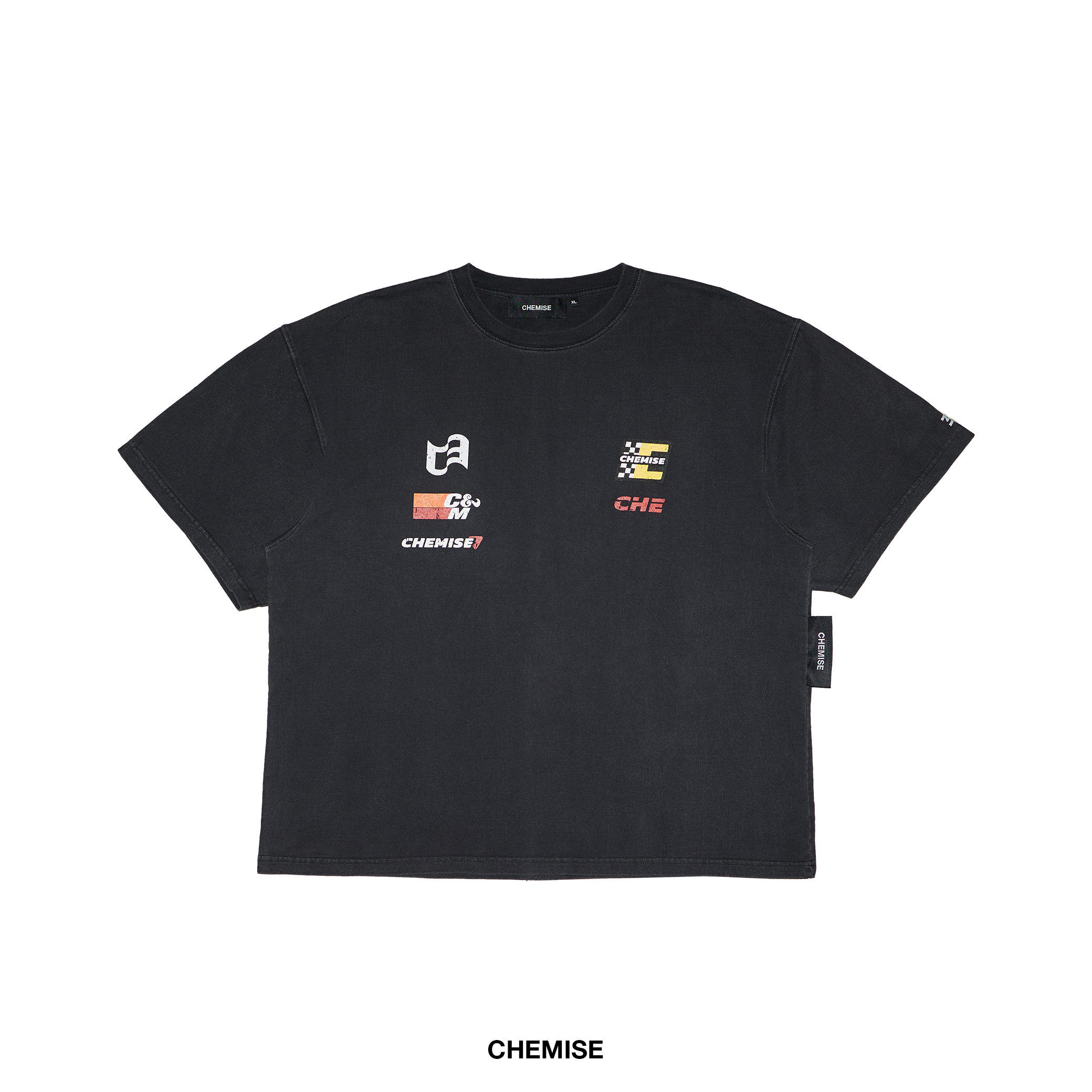 CHE Black Regular T-Shirt