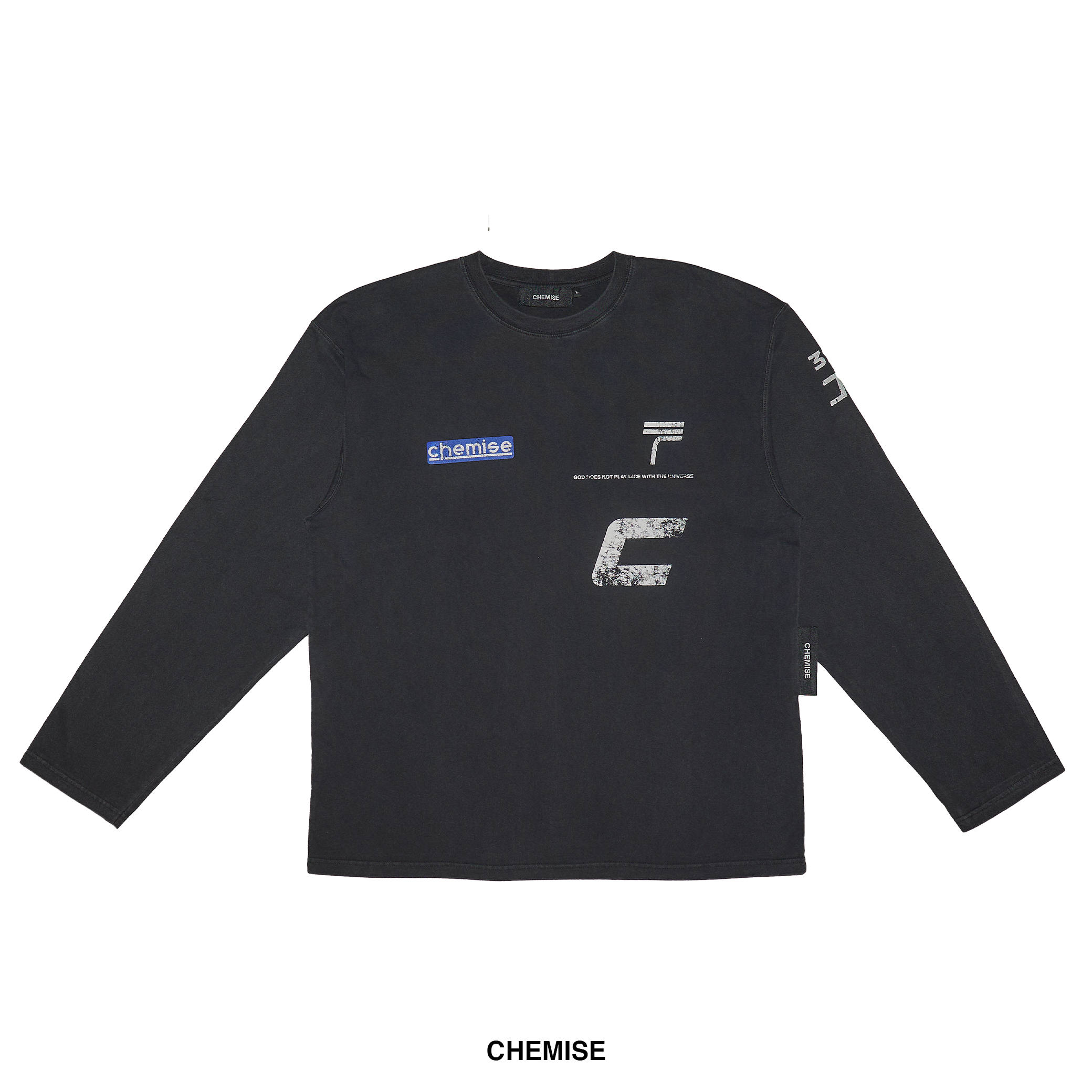 Sparco Logo Black Long Sleeve T-Shirt