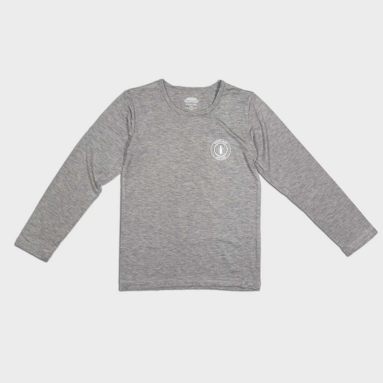 เสื้อลองจอน Carsonkids ลาย Spiderman สีเทา,ดำ แพ็ค 1 ตัว (KLCMSP17025)