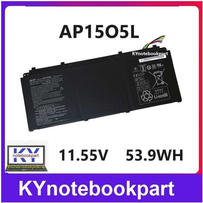 BATTERY ORIGINAL Acer แบตเตอรี่ ของแท้ ACER Swift 5 SF514-51, SF515-51T Series AP15O5L