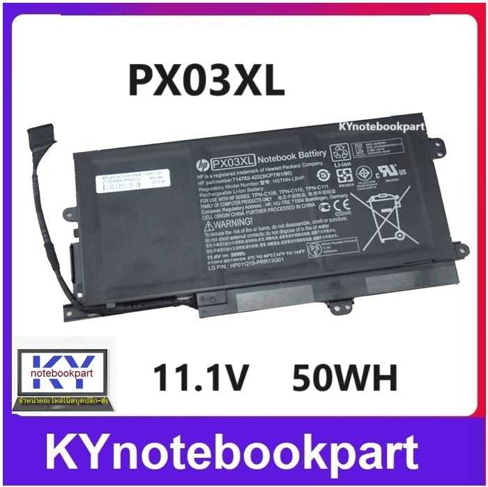 BATTERY ORIGINAL HP แบตเตอรี่ ของแท้ HP ENVY TOUCHSMART M6-K010dx ENVY M6 k022dx PX03XL