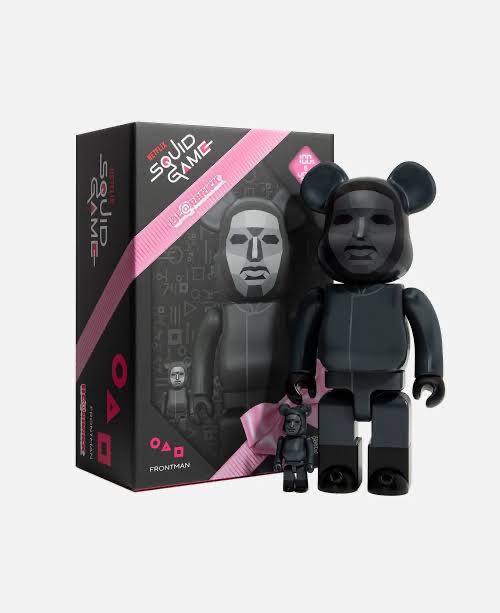 [พร้อมส่ง ของใหม่ ราคาพิเศษ] Bearbrick Squid Game Frontman Be@rbrick 400% 100% ready to ship