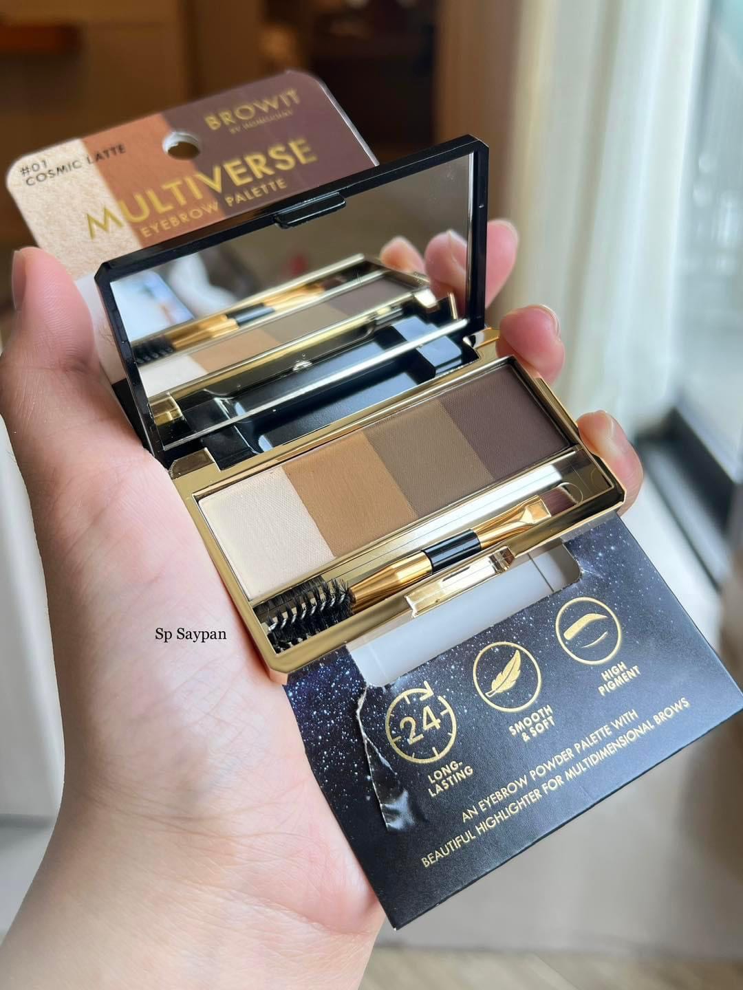 พาเลทเขียนคิ้ว 4 สี 𝗠𝘂𝗹𝘁𝗶𝘃𝗲𝗿𝘀𝗲 𝗘𝘆𝗲𝗯𝗿𝗼𝘄 𝗣𝗮𝗹𝗲𝘁𝘁𝗲