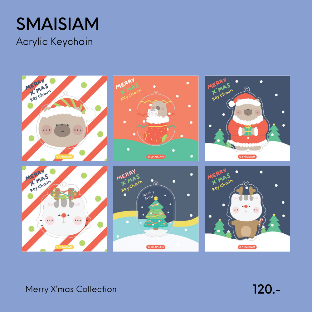 Acrylic Keychain - Merry X'Mas