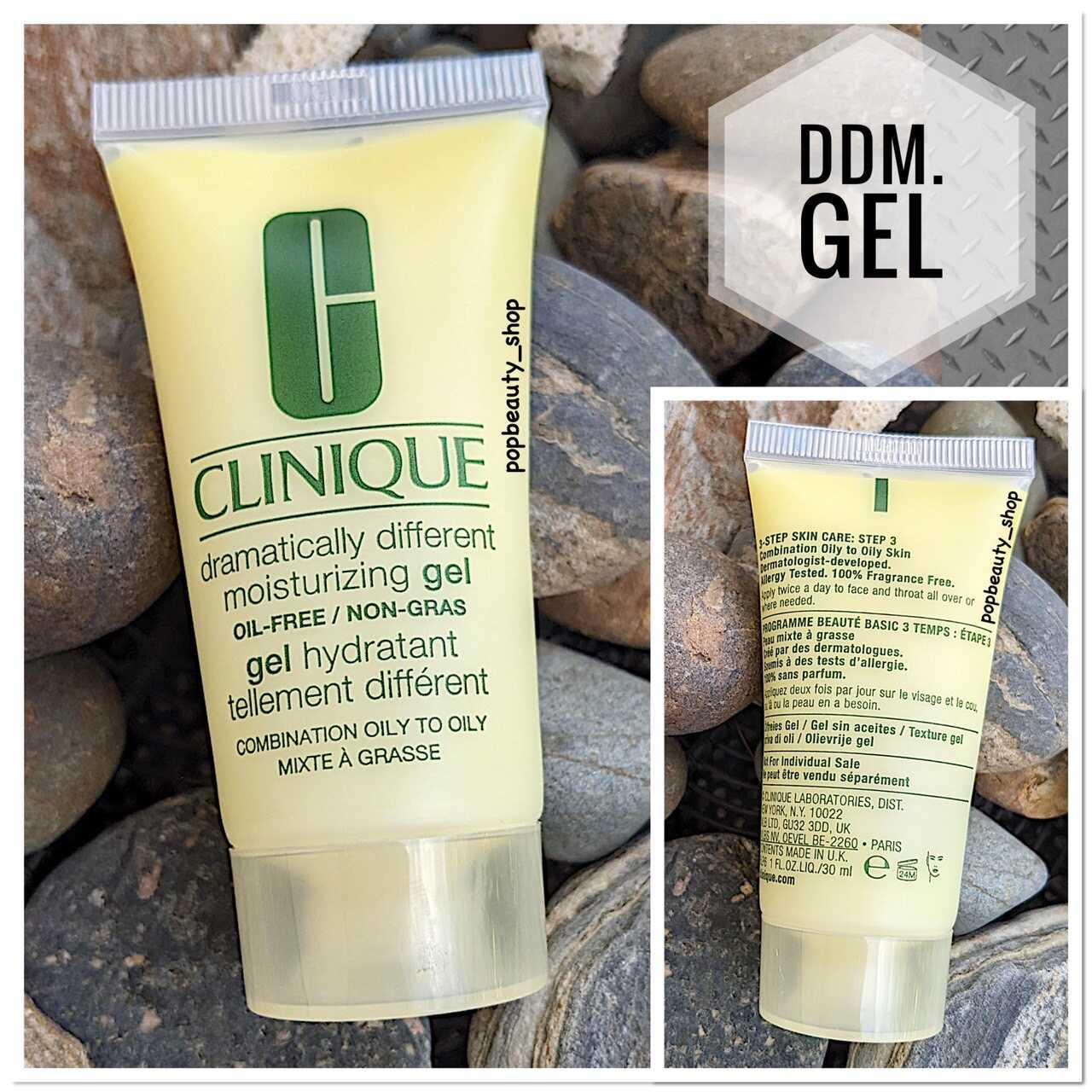 Clinique Dramatically Different Moisturizing Gel 30ml. คลินิกข์ มอยส์เจอร์เหลือง 100% Fragrance Free
