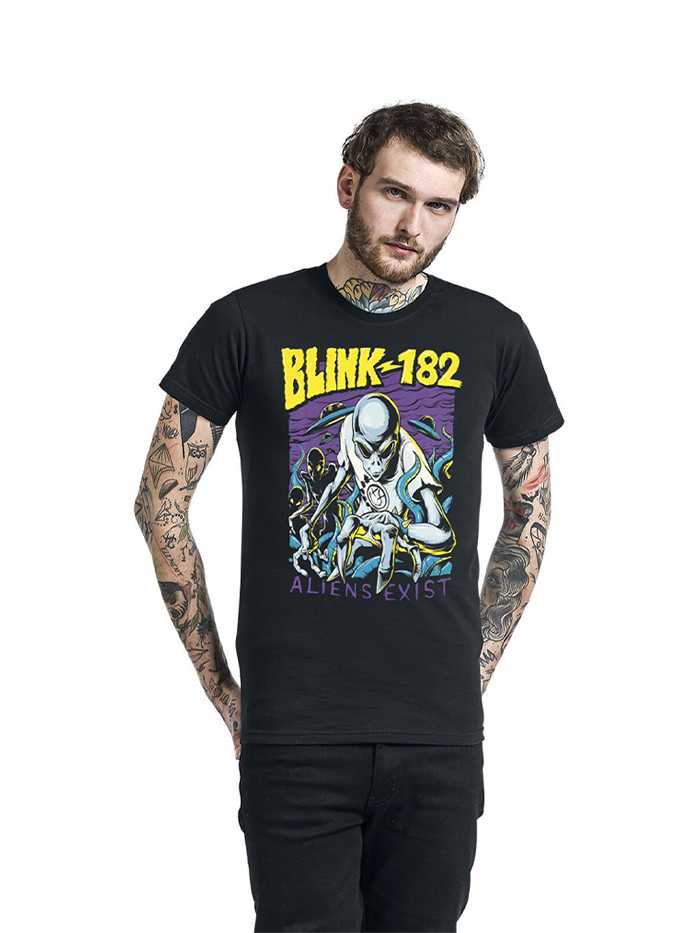 BLINK-182 MEN’S TEE : ALIENS EXIST