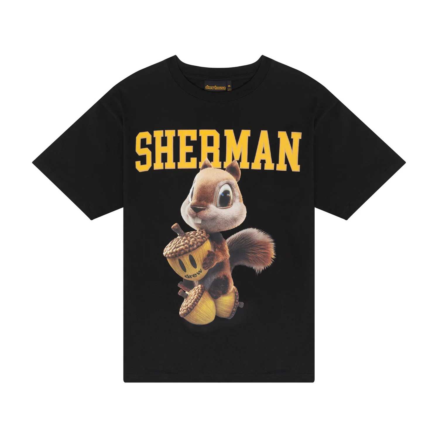 Drew House 3D Sherman SS Black Tee