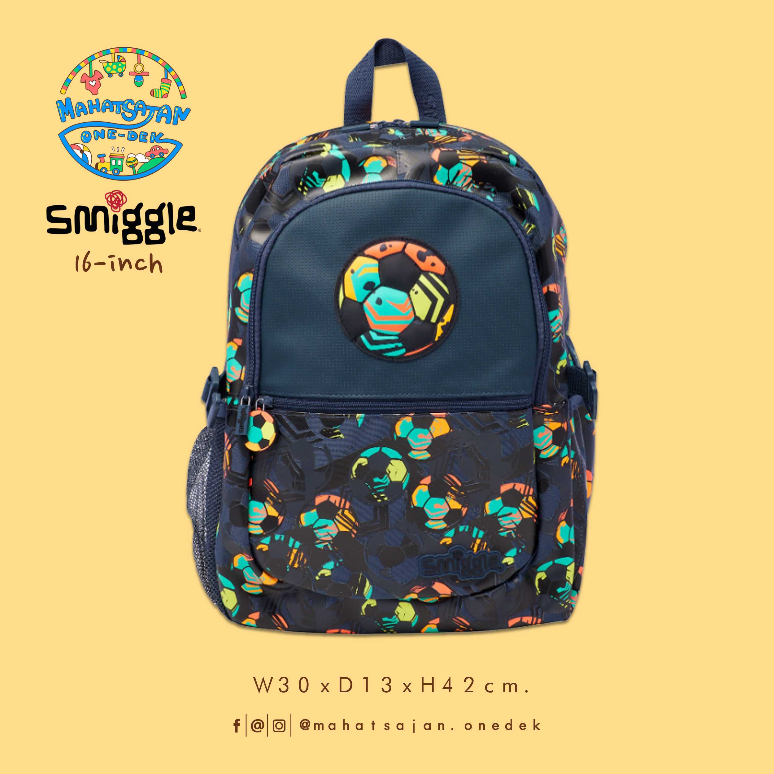Wild Side Classic Attach Backpack 16”  กระเป๋าเป้เด็ก ขนาด 16 นิ้ว
