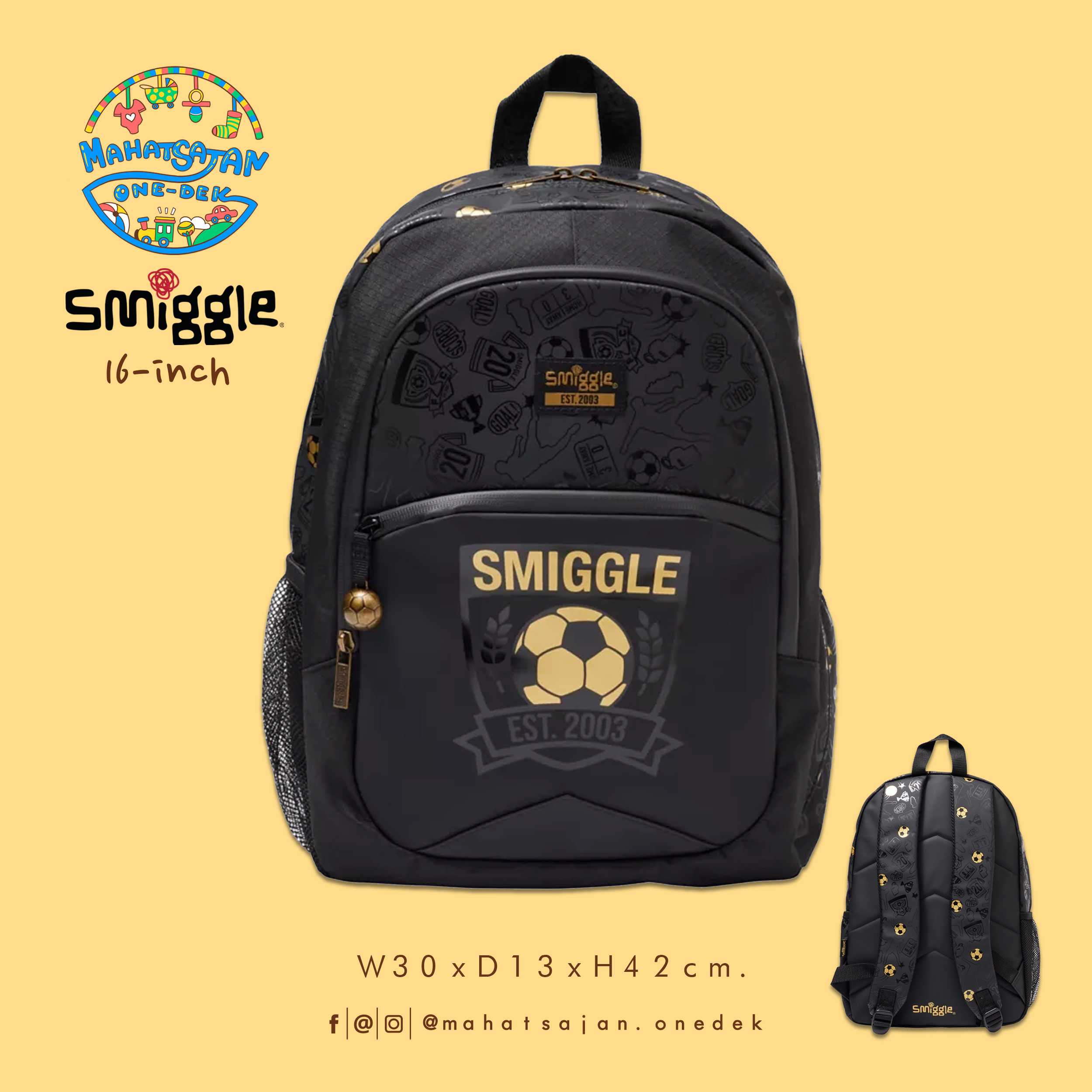 20Th Birthday Classic Backpack 16”  กระเป๋าเป้เด็ก ขนาด 16 นิ้ว