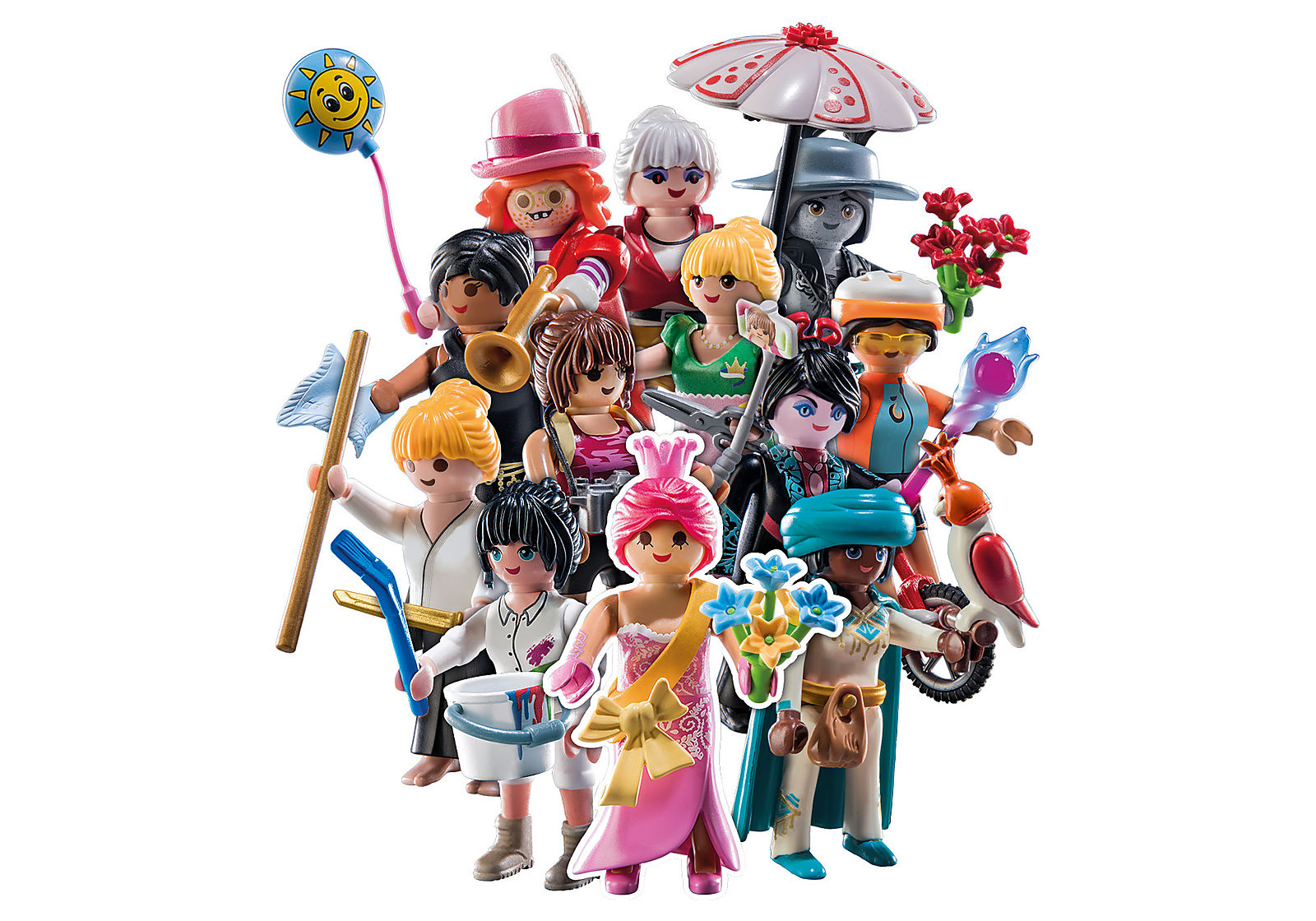 Playmobil 70940 Figures Series 24 - Girls ฟิกเกอร์เกิร์ล ซีรีย์ 24