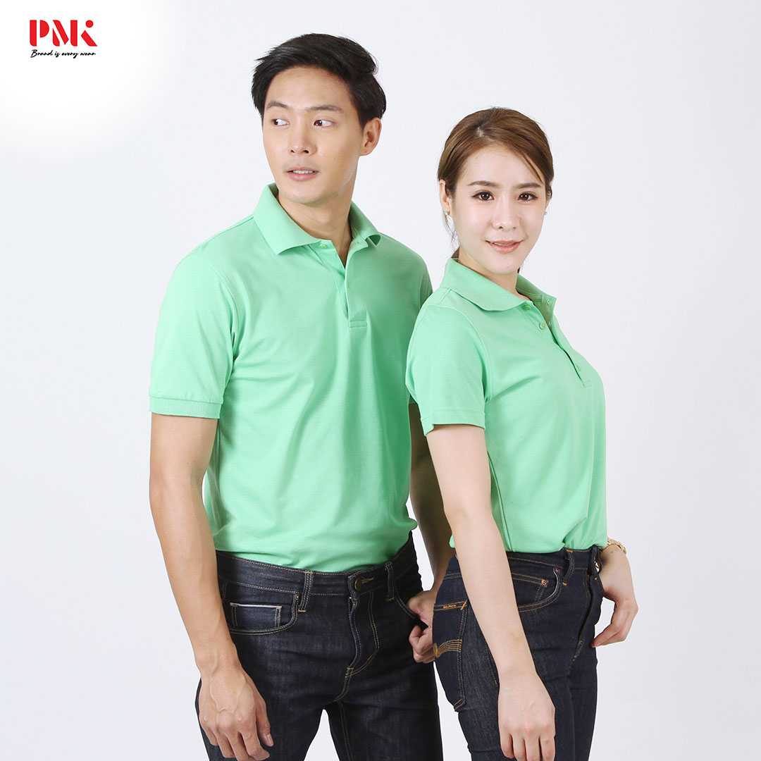 เสื้อโปโล CoolPlus Jersey CP017 สีเขียว