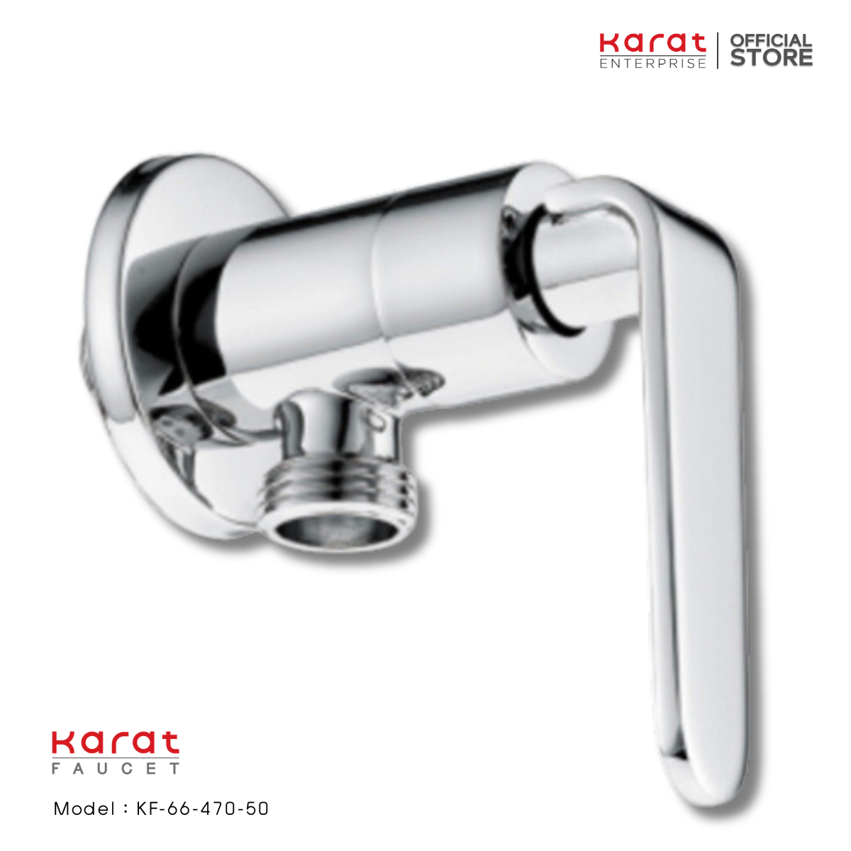 Karat Faucet ก๊อกฝักบัว แบบก้านปัด รุ่น KF-66-470-50