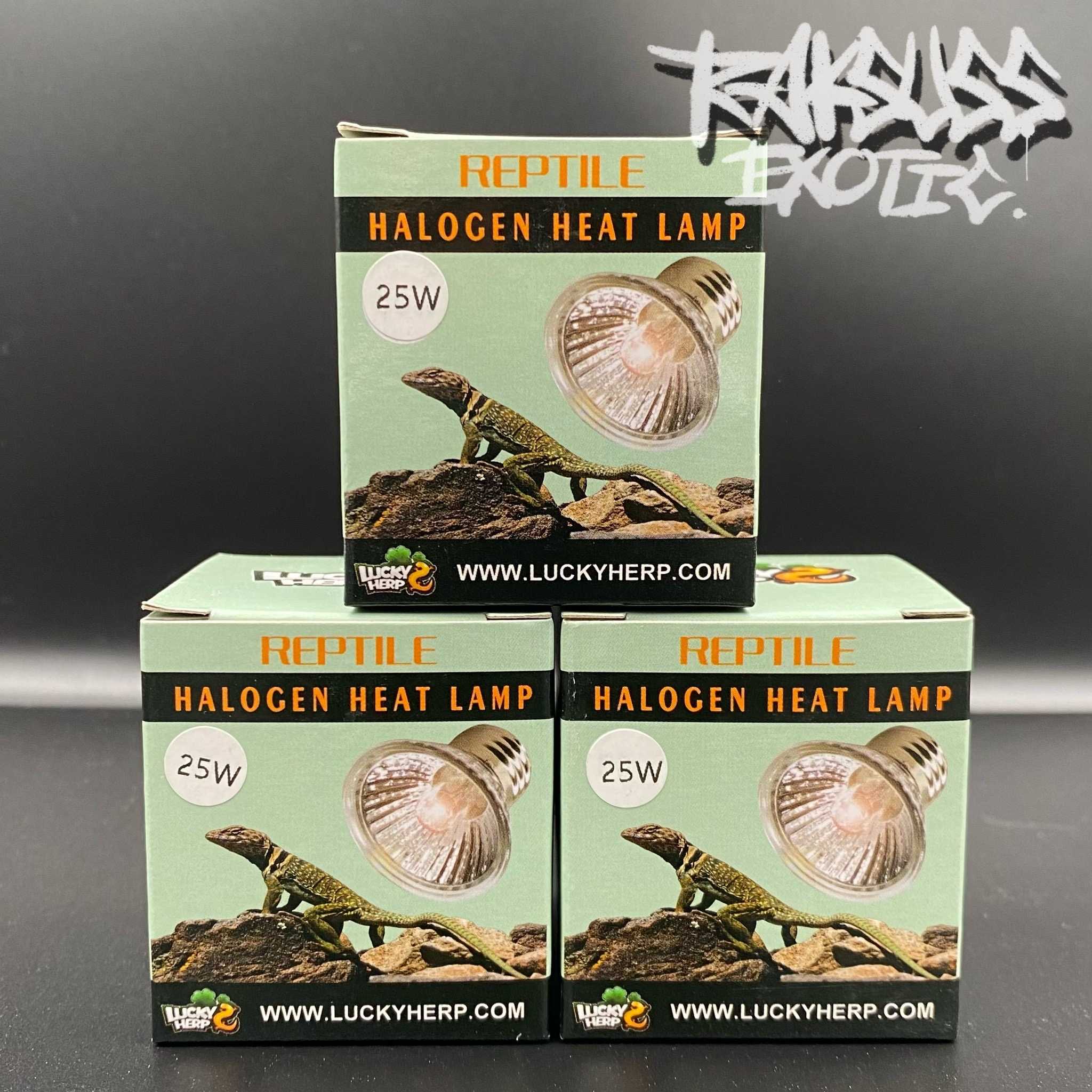 Lucky Herp Halogen Heat Lamp(25w/50w/75w)