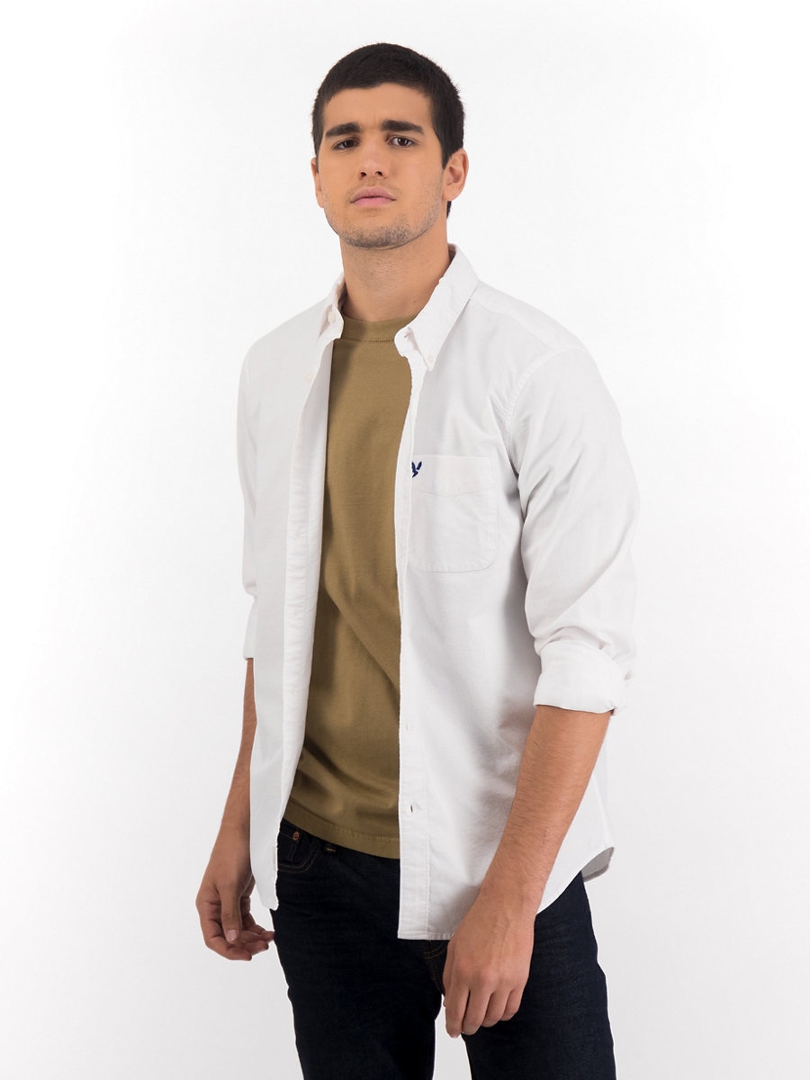 เสื้อเชิ้ต ผู้ชาย 2178 INT SF BTD STRETCH YD OXFORD ( 015-2178-100 )