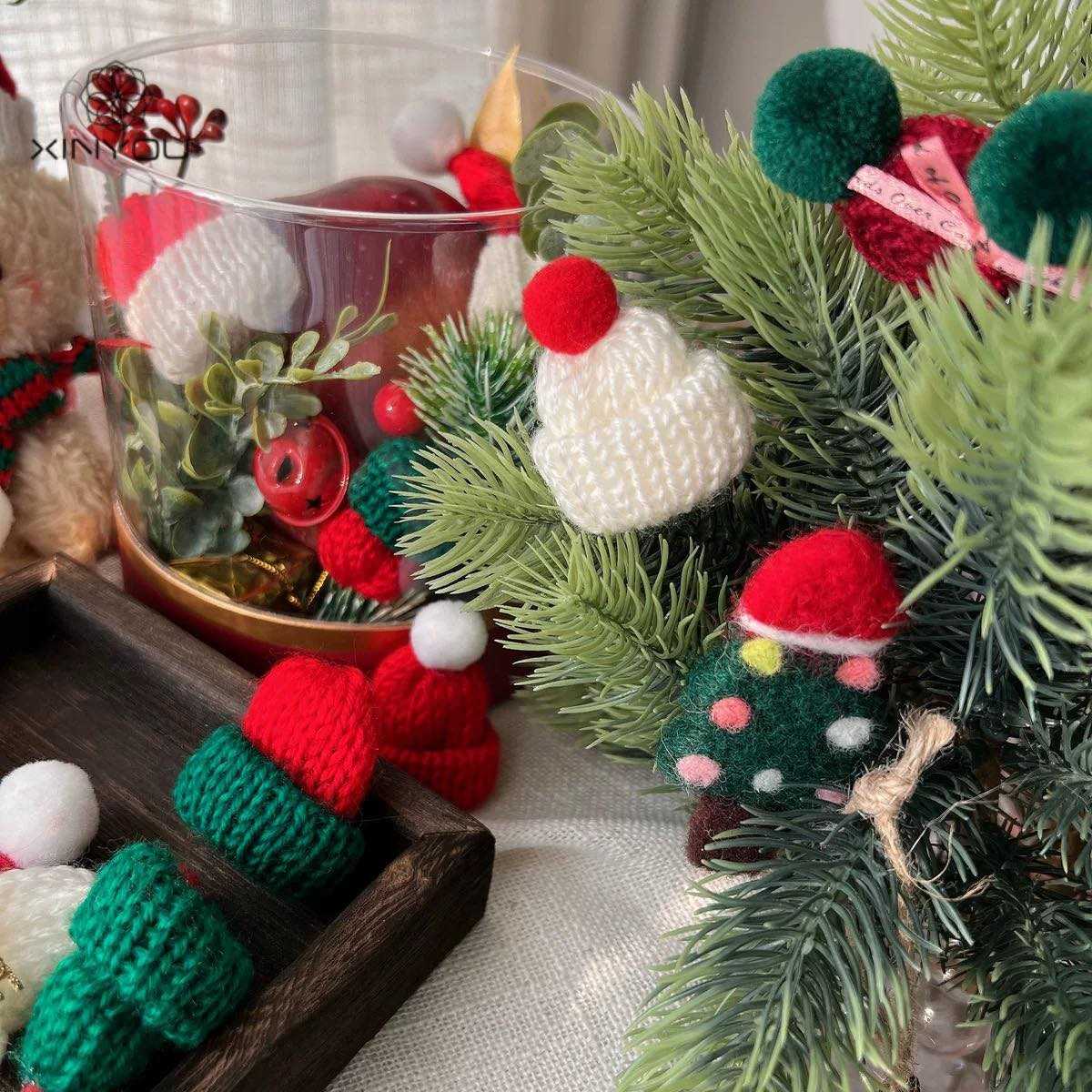 ที่คลุมฝาขวด 𝑪𝒉𝒓𝒊𝒔𝒕𝒎𝒂𝒔 🍾❤️🎄Twinnies Decor