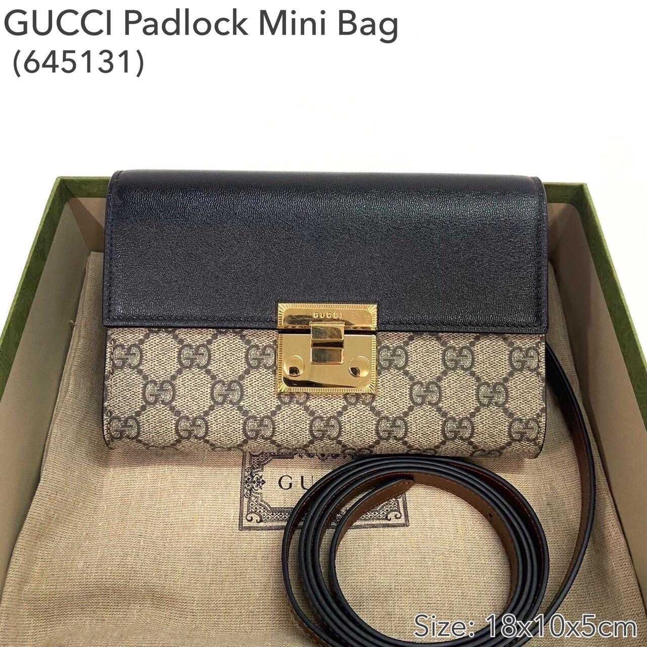 GUCCI​ Padlock​ ​MINI​ handbag