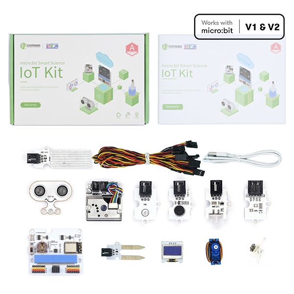 Micro:bit Smart Science IoT Kit  ชุดการเรียนรู้ IoT วิทยาศาสตร์และการเขียนโปรแกรม