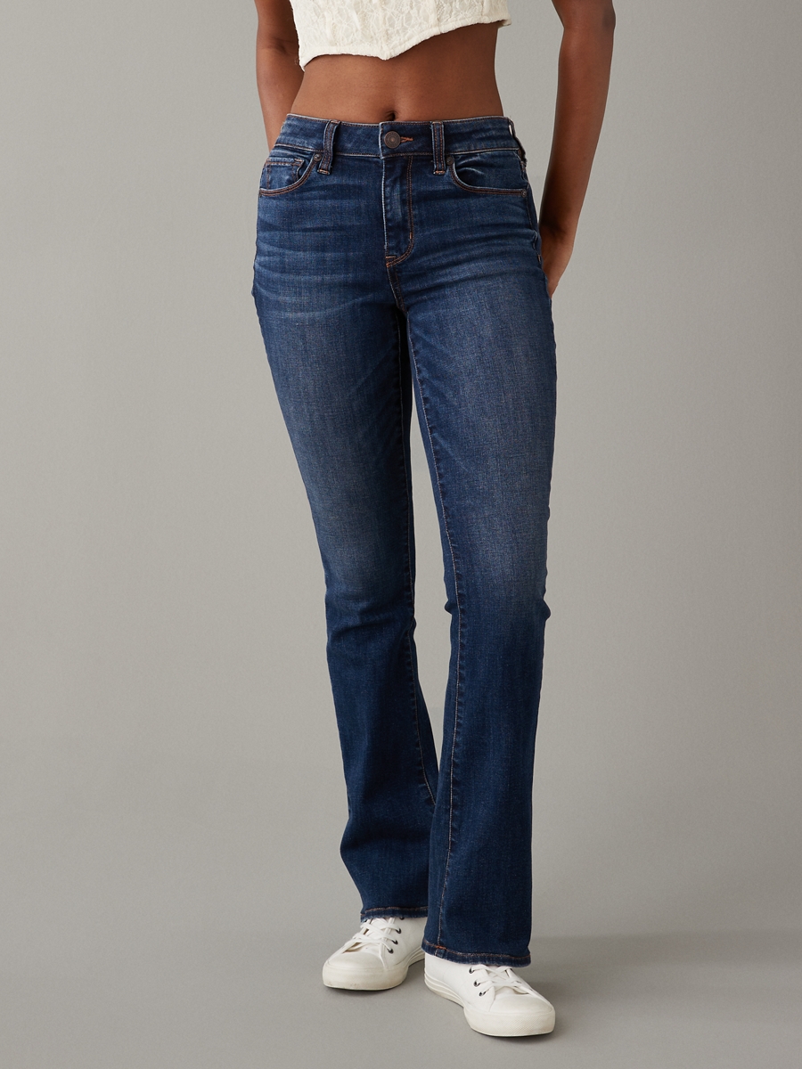 กางเกงยีนส์ ผู้หญิง HI-RISE SKINNY KICK JEANS ( 043-2951-911 )
